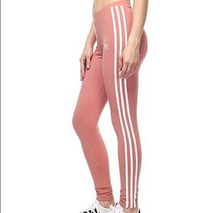 Pink Adidas leggings